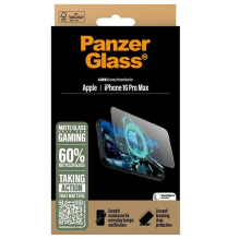 „PanzerGlass“ žaidimų ekrano apsauga „iPhone 16 Pro Max“ 6,9 colio ypač platus, tinkamas 2860