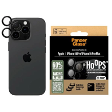 PanzerGlass Hoops Black Lens Protector iPhone 16 Pro 6.3&quot; / 16 Pro Max 6.9&quot; 1284