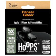 „PanzerGlass Hoops“ keraminė objektyvo apsauga iPhone 16 6,1&quot; / 16 Plus 6,7&quot; 1281