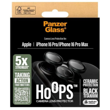 „PanzerGlass Hoops“ keraminė objektyvo apsauga iPhone 16 Pro 6,3&quot; / 16 Pro Max 6,9&quot; 1282