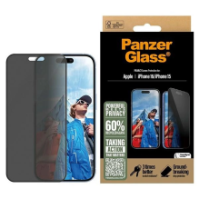 PanzerGlass Privacy Screen Protector iPhone 16 6.1&quot; Ultra-Wide Fit P2861