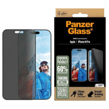 PanzerGlass Privacy Screen Protector iPhone 16 Pro 6.3&quot; Ultra-Wide Fit P2862