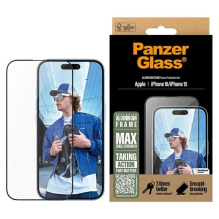 „PanzerGlass“ ekrano apsauga, aliuminio rėmelis „iPhone 16“ 6,1 colio itin platus, tinkamas 2849