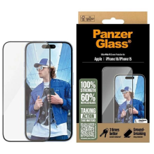 „PanzerGlass“ ekrano apsauga iPhone 16 6,1 colio, ypač platus, tinkamas 2861