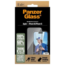 „PanzerGlass“ ekrano apsauga iPhone 16 6,1 colio, ypač platus, tinkamas 2861