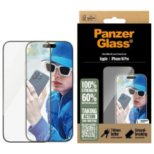 „PanzerGlass“ ekrano apsauga iPhone 16 Pro 6,3 colio, ypač platus, tinkamas 2862