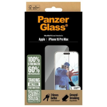 „PanzerGlass“ ekrano apsauga „iPhone 16 Pro Max 6,9“ itin platus, tinkamas 2864