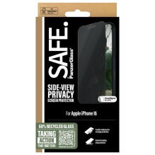 SAFE iš PanzerGlass iPhone 16 6,1 colio privatumo ekrano apsauga, ypač plati, tinka SAFEP95875