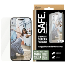 SAFE by PanzerGlass iPhone 16 Plus 6.7&quot; Screen Protector Ultra-Wide Fit SAFE95877