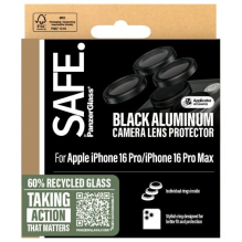 SAFE iš PanzerGlass iPhone 16 Pro 6,3&quot; / 16 Pro Max 6,9&quot; objektyvo apsauga juoda / juoda SAFE95891