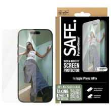 SAFE iš PanzerGlass iPhone 16 Pro 6,3 colio ekrano apsauga, ypač plati SAFE95876