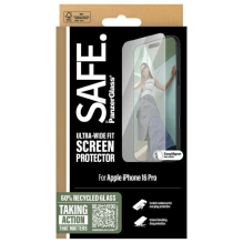 SAFE iš PanzerGlass iPhone 16 Pro 6,3 colio ekrano apsauga, ypač plati SAFE95876