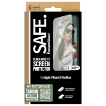 SAFE iš PanzerGlass iPhone 16 Pro Max 6,9&quot; ekrano apsauga, ypač plati SAFE95878