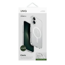 Uniq Clario iPhone 16 6.1&quot; Magclick Charging case transparent / lucent clear