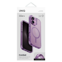 Uniq Combat iPhone 16 6.1&quot; Magclick Charging case pink / gray pink