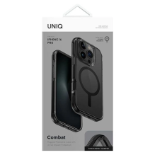 Uniq Combat iPhone 16 Pro 6.3&quot; case Magclick Charging black / carbon black