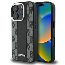 DKNY languoto rašto „Magsafe iPhone 16 Pro“ dėklas – juodas