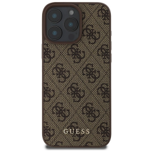 Guess 4G Classic iPhone 16 Pro Max Case - Brown