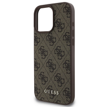 Guess 4G Classic iPhone 16 Pro Max Case - Brown