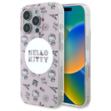 Hello Kitty IML All Over Paris Magsafe iPhone 16 Pro dėklas – rožinis