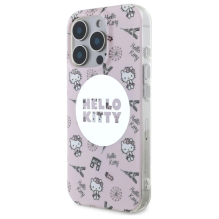 Hello Kitty IML All Over Paris Magsafe iPhone 16 Pro Case - Pink