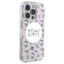 Hello Kitty IML All Over Paris Magsafe iPhone 16 Pro Case - Pink