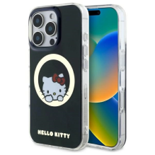 Hello Kitty IML Sweet Kitty Magsafe iPhone 16 Pro dėklas – juodas