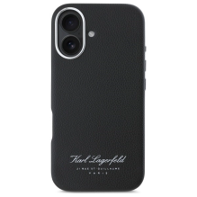 Karl Lagerfeld Hotel RSG iPhone 16 Pro Case - Black