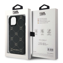 Karl Lagerfeld Karl Head MagSafe dėklas, skirtas iPhone 15 Plus – juodas