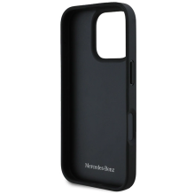 Mercedes Leather Urban iPhone 16 Pro Case - Black