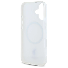 US Polo IML Ring MagSafe iPhone 16 Case - White