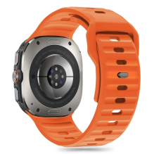 Tech-Protect Silicone Line Strap for Samsung Galaxy Watch Ultra (47mm) - Orange