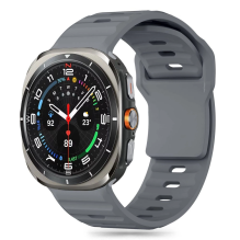 Tech-Protect Silicone Line Strap for Samsung Galaxy Watch Ultra (47mm) - Gray