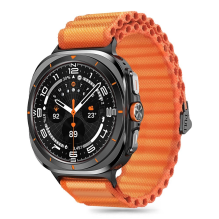 Tech-Protect Weave Pro dirželis, skirtas Samsung Galaxy Watch Ultra (47mm) – oranžinis