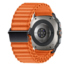 Tech-Protect Weave Pro dirželis, skirtas Samsung Galaxy Watch Ultra (47mm) – oranžinis