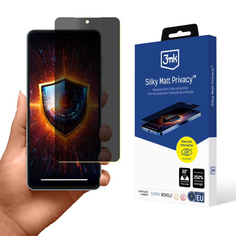 Privatumo plėvelė matinė 3mk Silky Matt Privacy, skirta Samsung Galaxy M55