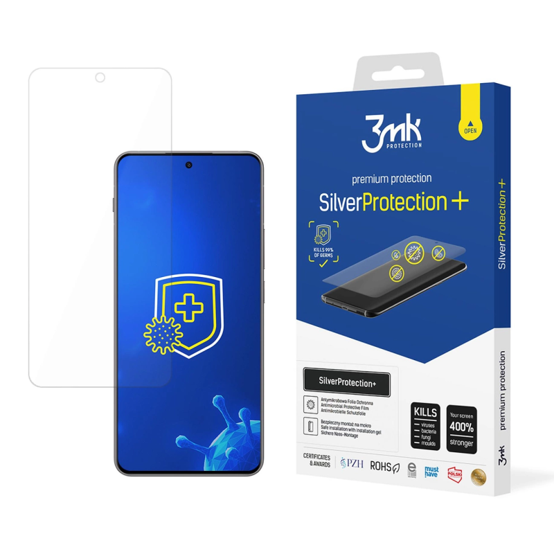 Antibakterinė apsauginė plėvelė 3mk SilverProtection+, skirta OnePlus Nord 4