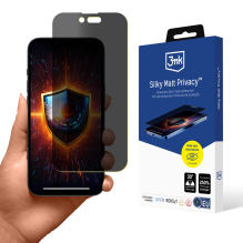 3mk Silky Matt Privacy Matte Privacy Film, skirtas iPhone 14 Pro