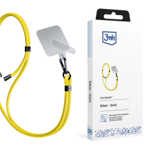 Smartphone Lanyard 3mk EasyClip – geltona