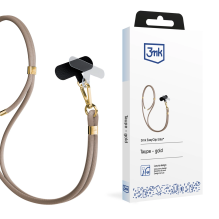 Smartphone Lanyard 3mk EasyClip Elite - smėlio spalvos