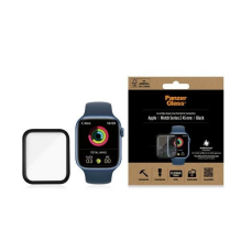 PanzerGlass lenktas grūdintas stiklas, skirtas Apple Watch 7 45 mm – juodas