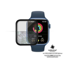 PanzerGlass lenktas grūdintas stiklas, skirtas Apple Watch 7 45 mm – juodas