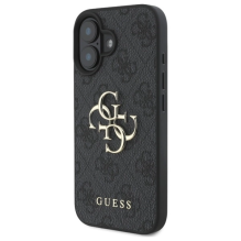 Guess 4G Big Logo iPhone 16 Plus Case - Black