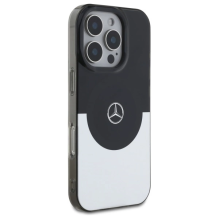 Mercedes Double Layer BiColor MagSafe case for iPhone 16 Pro - silver