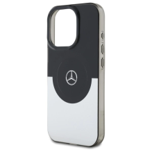 Mercedes Double Layer BiColor MagSafe case for iPhone 16 Pro - silver