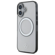 Mercedes Printed Logo MagSafe iPhone 16 Case - Clear