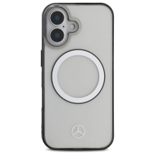 Mercedes Printed Logo MagSafe iPhone 16 Case - Clear