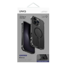 Uniq Eleva with Vertica Stand Case for iPhone 16 Pro Max - Black