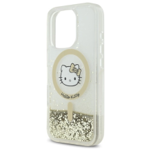 Hello Kitty Liquid Glitter Fever MagSafe iPhone 16 Pro Case - Gold