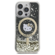 Hello Kitty Liquid Glitter Fever MagSafe iPhone 16 Pro Case - Gold